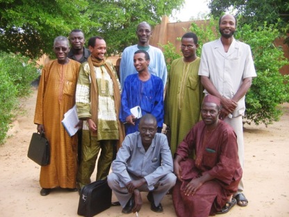 Participants à la réunion de la CA de juillet 08