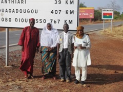 Participants à la réunion régionale tenue à Ouaga du 22 au 24 Mai 2008.