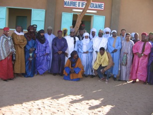 Inauguration de la mairie d'Iférouane au coeur de l'Aïr