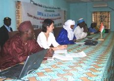 Bureau de séance ouverture RA Diffa