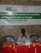 Rencontre avec les acteurs de formation pour une promotion inclusive de l’économie verte